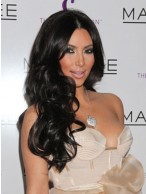 New Style Long Wavy Black African American Lace Wigs for Women 24 Inch