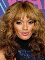 Fantastic Medium Wavy Blonde African American Wigs