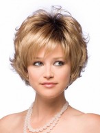 Bob Synthetic Grey Wig
