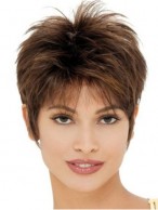 Short Length With Closout Style Synthetic Wig