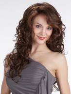 Lace Front Long Luscious Curls Synthetic Wig
