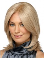 Medium Straight Synthetic Wig
