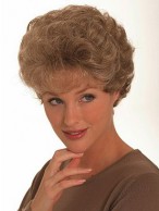 Softly Curled Synthetic Wig