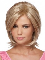 Side Swept Bangs Synthetic Wig