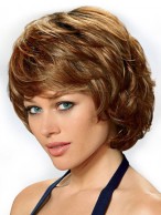 Bob Lace Front Wavy Synthetic Wigs