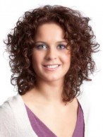 Perfect Lace Front Medium Curly Top Quality High Heated Fiber Hair Wig
