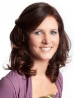 Elegant Lace Front Medium Wavy Synthetic Hair Wig