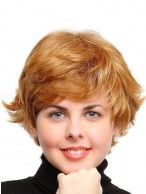 Stylish Capless Short Synthetic Wig