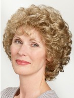 Capless Synthetic Short Wavy Wig