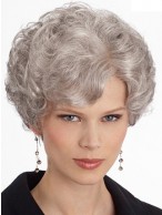Short Grey Smart Wig