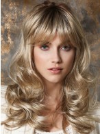 Women's Long Capless Wavy Synthetic Wig