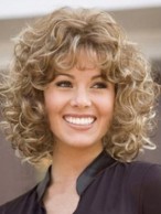 Sexy Medium Curly Synthetic Hair Wig