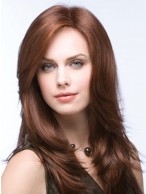 Long Natural Straight Full Lace Wig