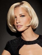 Classic Short Straight Top Quality High Heated Fiber Hair Wig for Woman about 10 Inch