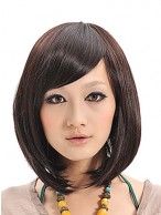Medium Average Human Hair Wigs