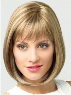 Mid-length Hot-Sale Lace Front Wig