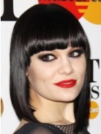A Jessie J Style Beautiful Black Bob Wig