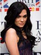 Jessie J Long Wavy Synthetic Lace Wig