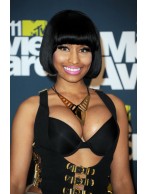 Nicki Minaj Synthetic Short Bob Wig