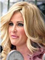 Kim Zolciak long wavy layers wig