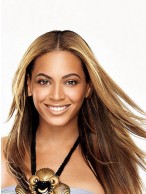Beyonce Long Straight Stylish Synthetic Wig