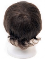 100% Remy Human Hair Mono Hand-Tied Mens Wig