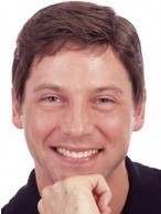 Short Capless Mens Synthetic Wig