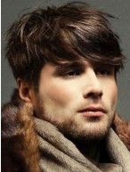 New Style Short Full Lace Mens Wig