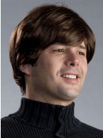 Synthetic Capless Beatles Costume Wig