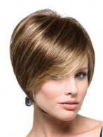 Highly Fashionable Style Grey Bob Wig