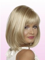 Petite Poppy Stunning Bob Style Grey Wig