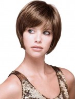 Synthetic Straight Short Bob Wig