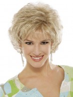 Capless Layers Curl Short Wigs