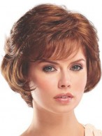 Short Shag Wavy Synthetic Wig