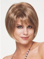 Bob Cut Straight Short Petite Wig