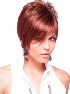 Stunning Trendy Cut Short Capless Wig