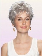 Modern Style Synthetic Short Wig