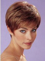 Short With Long Crown And Lightweight Wig