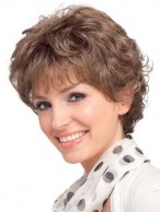 Short Wavy Lightweight Remy Human Hair Wig