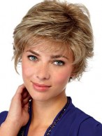 Synthetic Lace Front Short Wig