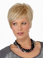 Synthetic Capless Short Wig