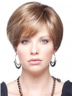 Synthetic Capless Short Wig