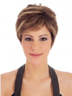 Boy Cut Synthetic Short Wig