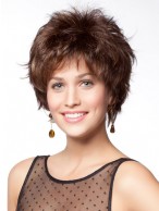 Spiky Synthetic Short Wig