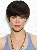 Mixed Colour Carefree Natural Short Straight Real Human Hair about 5inches