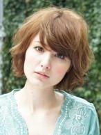 Exquisite Lovely Last Long Short Wavy Lace Wig Real Human Hair About 10 Inches
