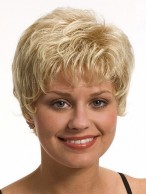 Beautiful Short Wavy Synthetic Wig