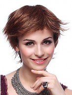 Synthetic European Fashion Short Wig