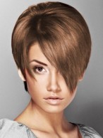 Capless Short Straight Synthetic Wig