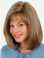 100% Remy Human Hair Full Lace Half Wig